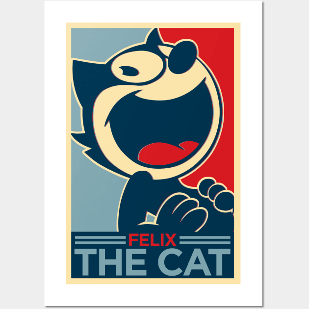 Felix The Cat Wall Art by dnacreativedesign